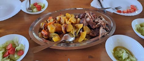 야외 식당