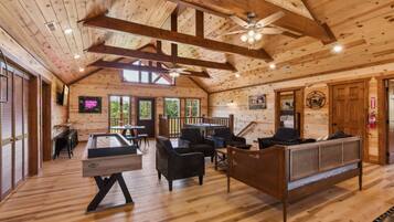 Cabin, Multiple Bedrooms | Game room