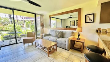 Condo, 1 Bedroom | Living area | Smart TV