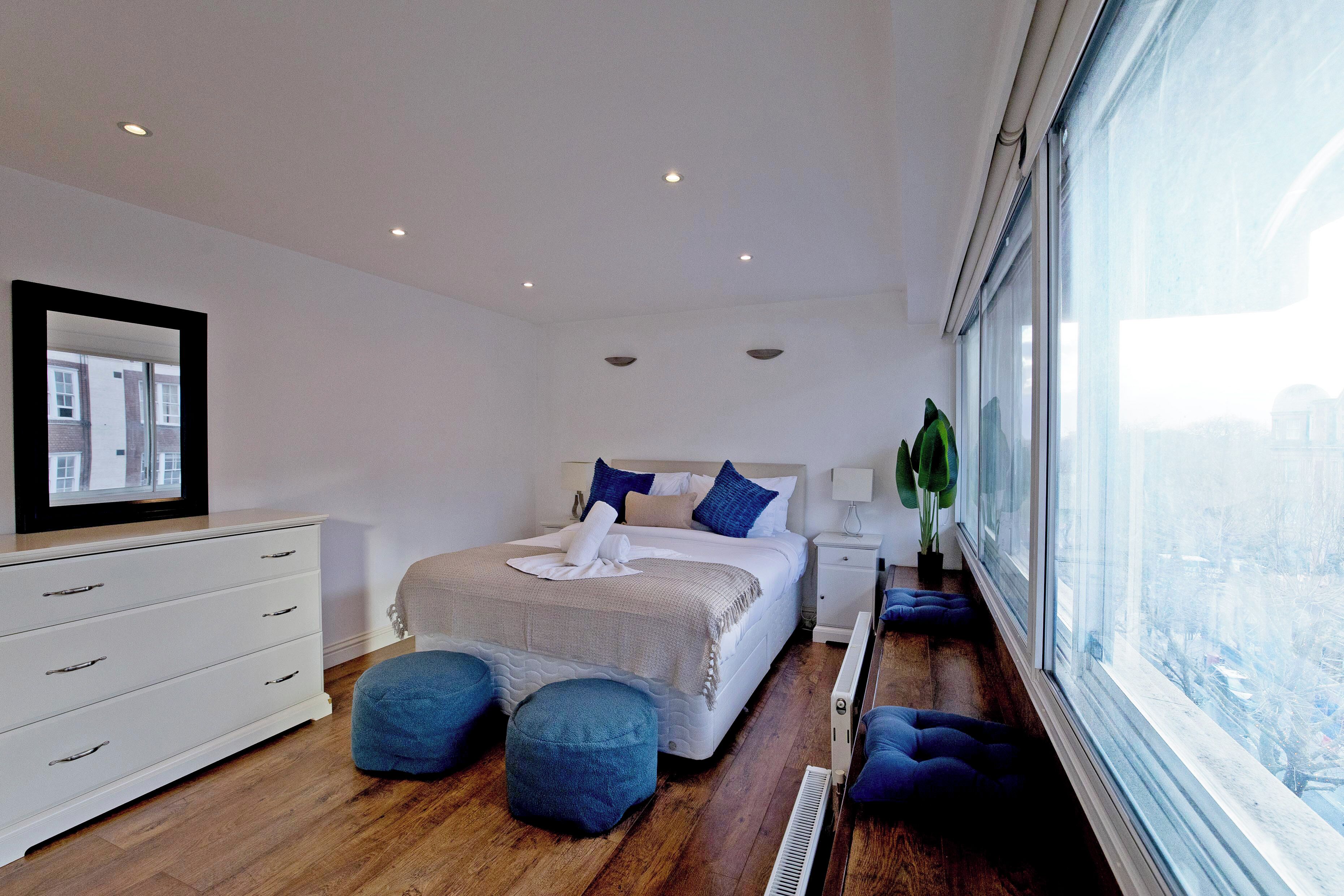 Apartment, Stadtblick