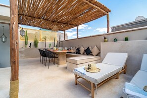 Restauration en plein air