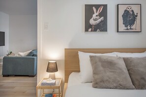 1 bedroom, iron/ironing board, travel crib, free WiFi