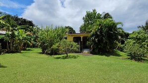 Property grounds - Private, beautiful 2-BR house in landscaped tropical garden, walk to beach/shops (Bouillante)
