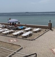 Panoramic Twin Room, Balcony, Sea View | Desk, laptop workspace, free WiFi
