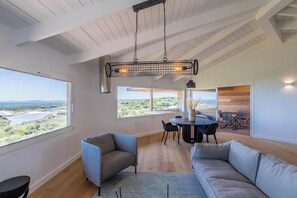 Living area - Magnificent sea view apartment - 2 Bedrooms (Bonifacio)