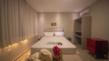 Apartamento Luxo Casal Vista Lateral | Vista do quarto