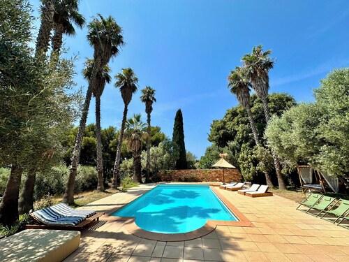 Villa Esden + Annexe | Sea view, swimming pool, absolute peace and quiet between countryside and coastline