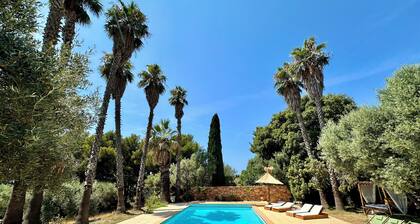 Villa Esden + Annexe | Sea view, swimming pool, absolute peace and quiet between countryside and coastline