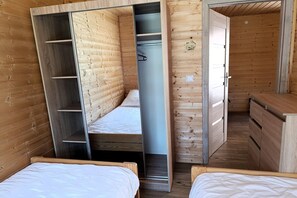 2 chambres, draps fournis