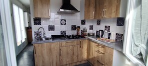 Microwave, oven, stovetop