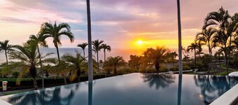 Kona Koa House by Gather: Oceanview 3BR Estate w/ Heated Pool & BBQ