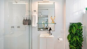 Shower - Seamist Lodge unit 6 Kings Beach QLD (Kings Beach)
