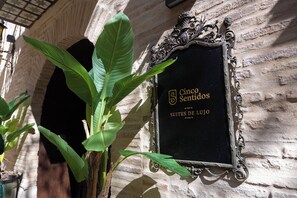 Façade de l’hébergement