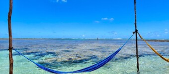 Spacious 6-suites brand  new chic beach house  ocean front condominium Maragogi