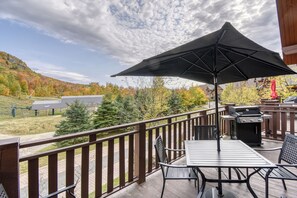 Premium-huoneisto, parveke, vuoristonäköala | Terassi/patio