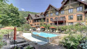 Seasonal outdoor pool