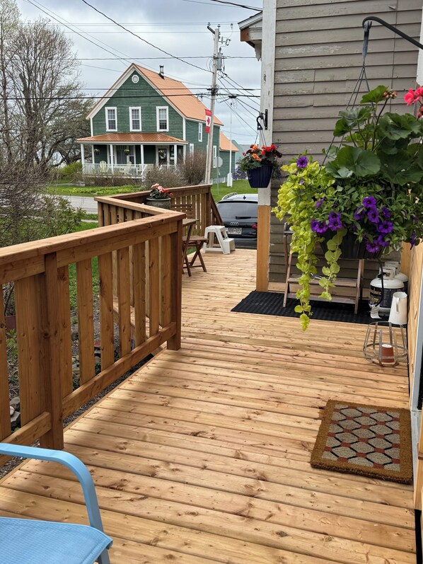 Terrace/patio - Welcome to Victorian by the bay
Built in 1830 the oldest home in the village (Saint Martins)