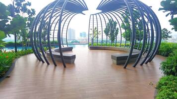 Enceinte de lâhĂ©bergement