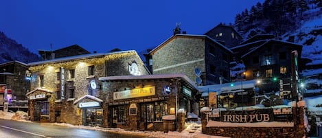 Facciata della struttura