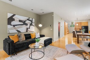 Smart TV, offices - 2 Private Suites | Near Saddledome, Events, Core (Calgary)