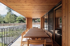 高级木屋, 山景 | 露台