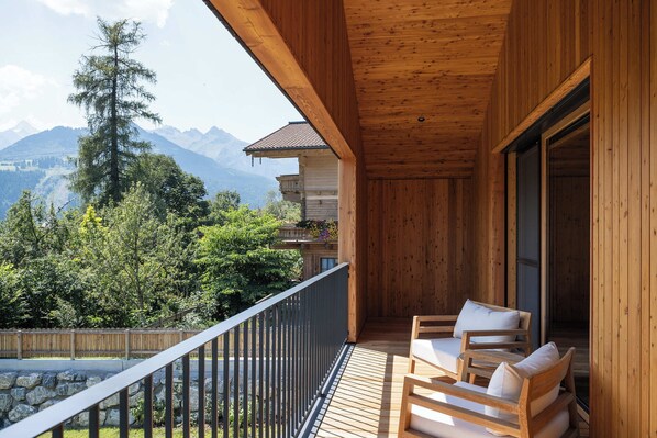 Superior Chalet, Mountain View | Balcony