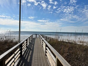 Private beach access boardwalk - Crystal Towers 609, Corner Unit Your Perfect Beach Getaway Awaits You! (Gulf Shores)