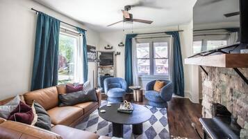 Smart TV, video games, foosball, table tennis