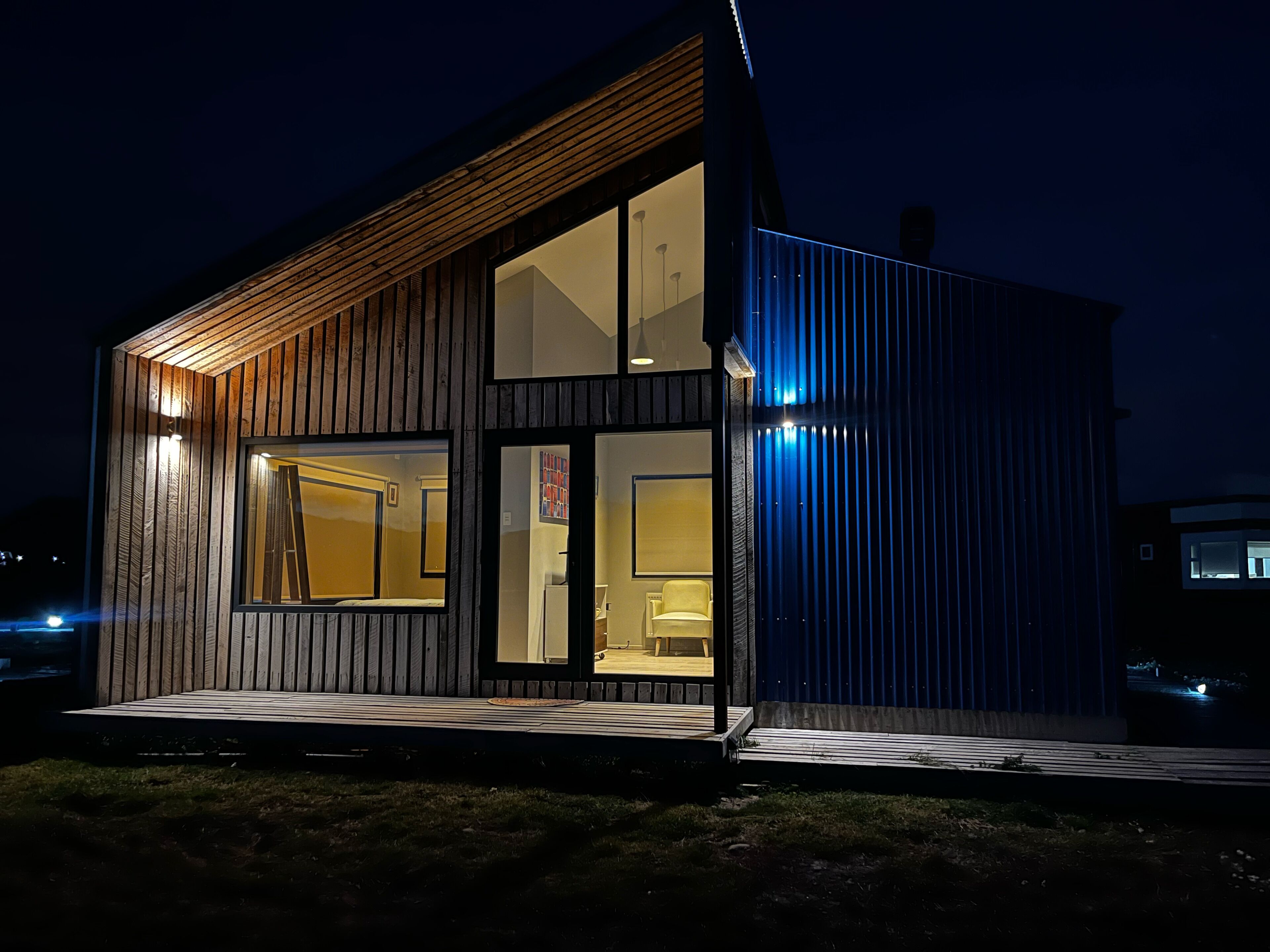 Cabin tiện nghi đơn giản, được phép mang theo vật nuôi, quang cảnh núi | Bếp riêng