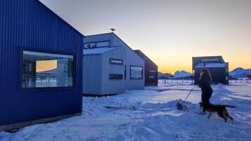 Fassade der Unterkunft