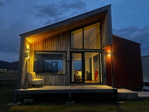 Cabaña panorámica, 1 habitación, Se admiten mascotas, vistas a la montaña | Wifi gratis y ropa de cama