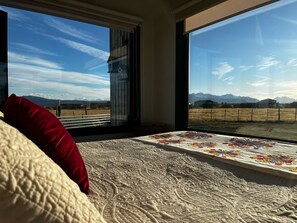 Panoramic-Ferienhütte, 1 Schlafzimmer, Haustiere gestattet, Bergblick