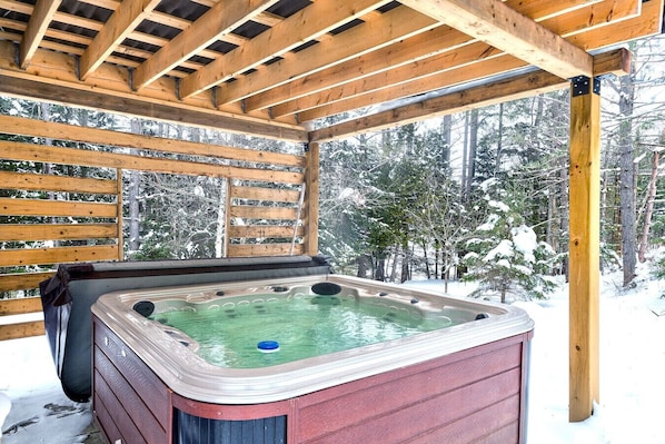 Outdoor spabad