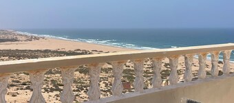 Seemingly warm sea view