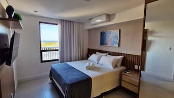 Apartamento conforto | Wi-Fi de cortesia, roupa de cama