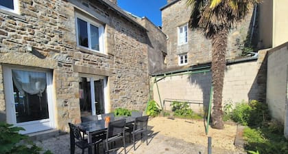 Maison indépendante avec coin détente en plein air
