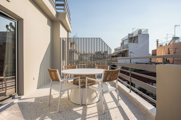 Vue depuis le balcon