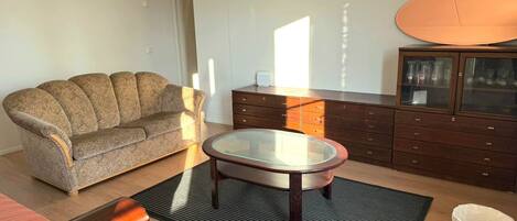Shared Dormitory, 1 Bedroom, Accessible, Balcony | Living room