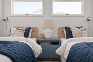 4 bedrooms, desk, iron/ironing board, WiFi