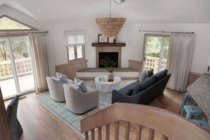 TV, tavolo da calcetto, studio