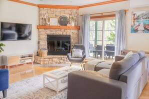 Family Chalet, Patio | Living area