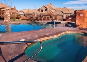 Beheizter Pool