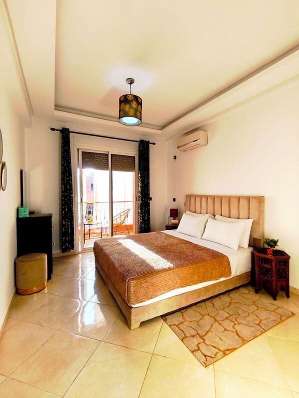 1 bedroom, iron/ironing board, free WiFi, bed sheets