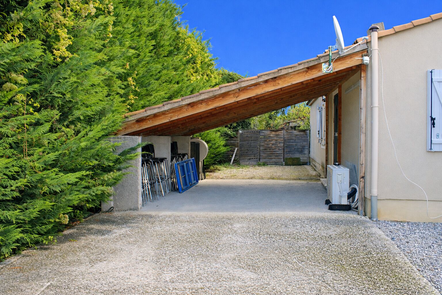 Enceinte de l’hébergement