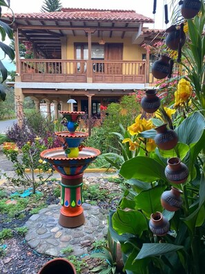 Fachada da propriedade