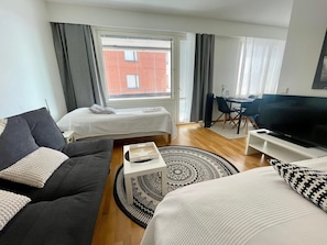 Comfort Studio, City View | Iron/ironing board, free WiFi