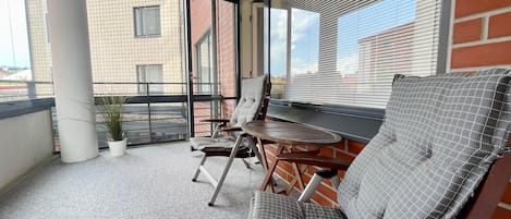 Comfort Studio, City View | Terrace/patio