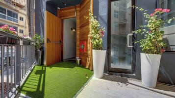 DĂ©tail de lâextĂ©rieur