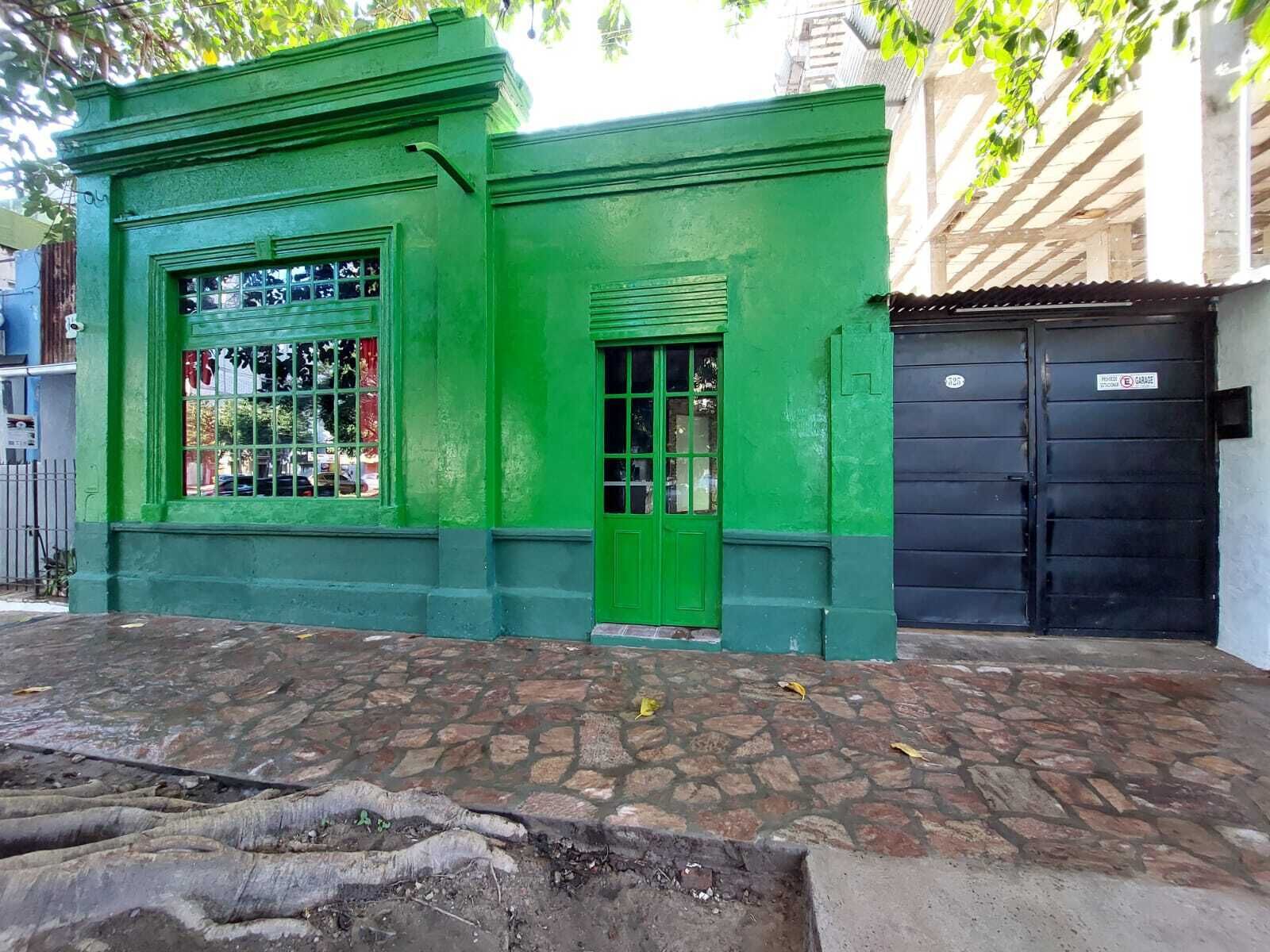 Majoituspaikan julkisivu