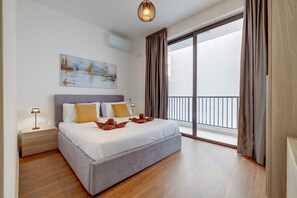 1 soverom, strykejern/-brett, wi-fi (inkludert) og sengetøy